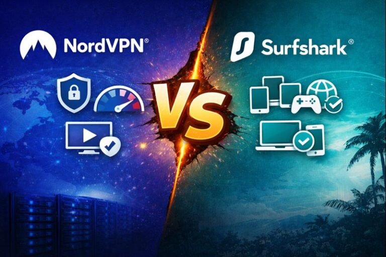 NordVPN vs Surfshark